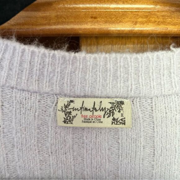 Intimately Free People Around The Clock Pullover Sweater in Lavender Size Medium - Picture 6 of 10